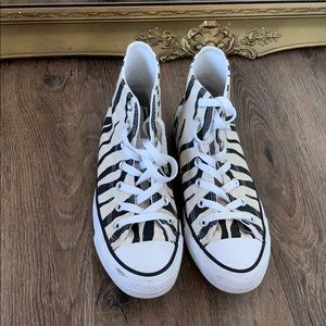 Chuck Taylor Zebra High Top Shoes